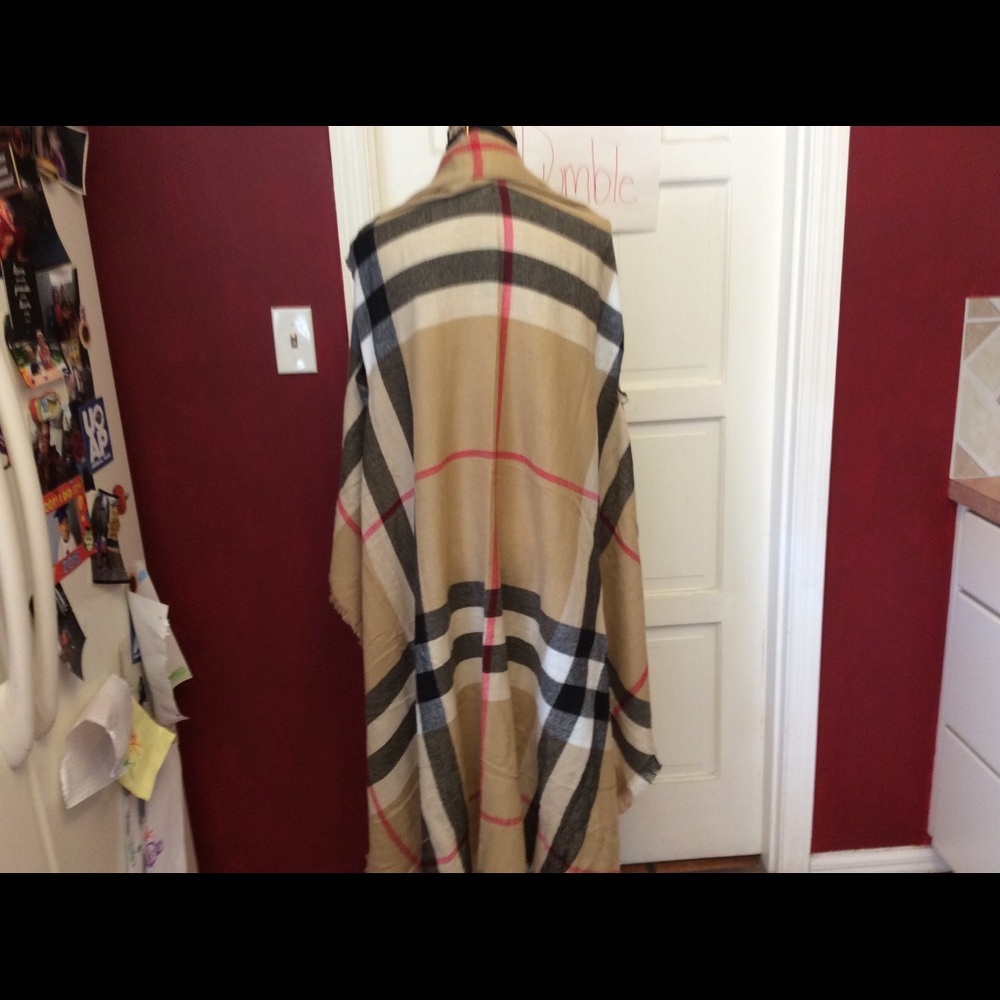 ❤️⚡️sale⚡️Plaid waterfall vest cardigan❤️ - Picture 7 of 7